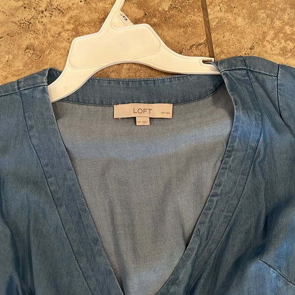 Lot of three LOFT wrap dresses - Picture 4 of 6